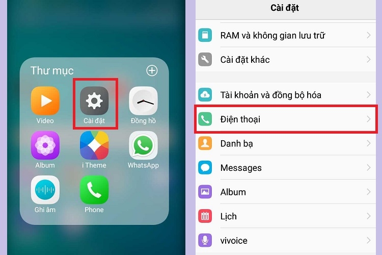 Cài đặt cuộc gọi chờ (Hình 3)