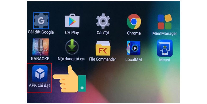 Cài đặt file APK cho Smart TV hình 6