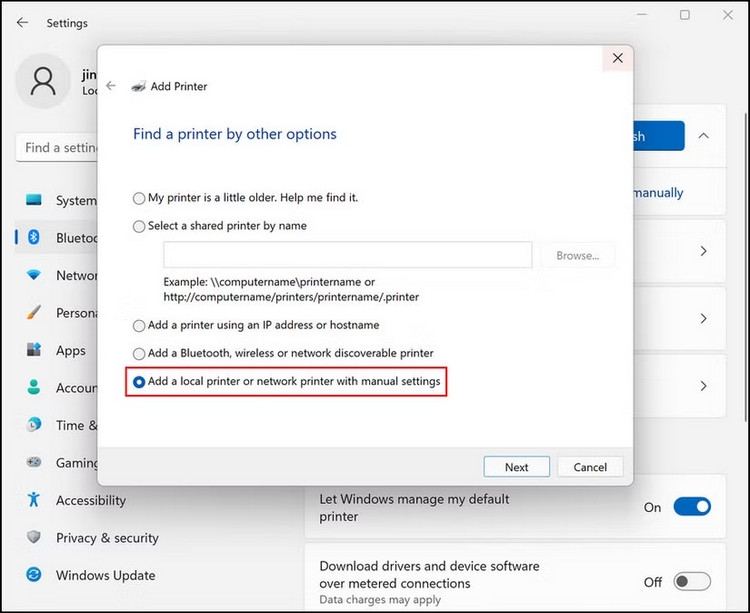 Cài đặt máy in Canon 251dw - ảnh 11