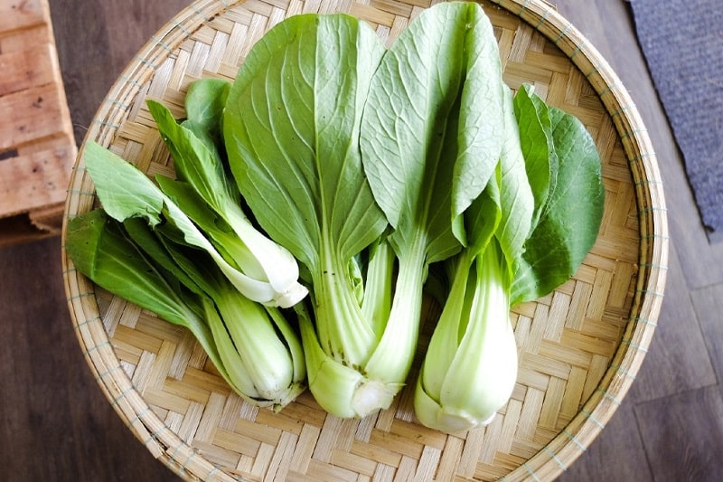 Cải thìa xào tỏi ảnh 6