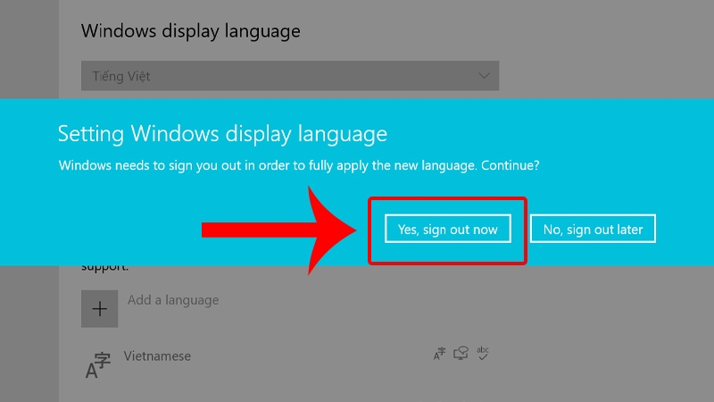 cài tiếng Việt cho Win 10 hình 11