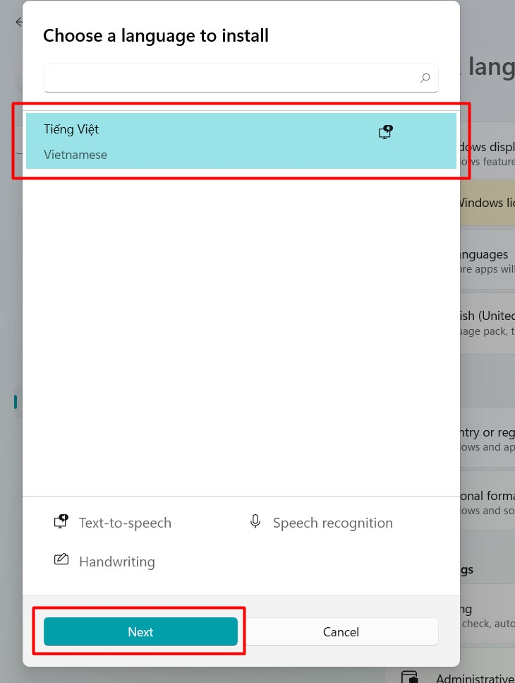 cài tiếng Việt cho Win 10 hình 5