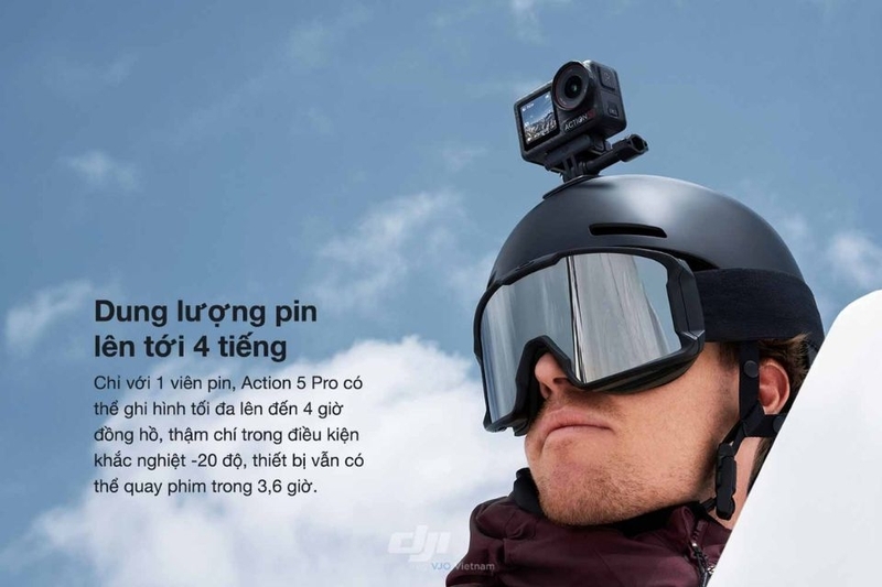 Camera hành động dùng cho nhiều họa động giải trí ngoài trời