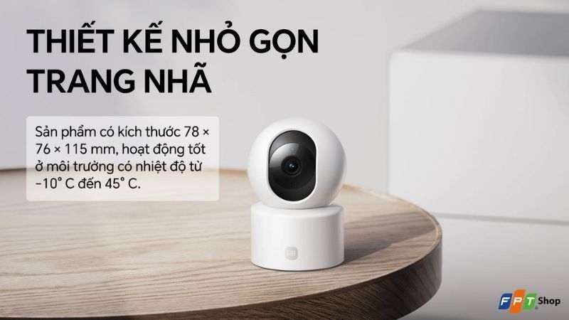 Camera cho cửa hàng nhỏ Xiaomi C301