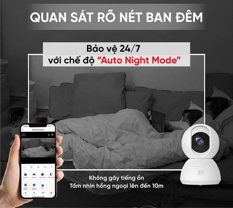 Camera giám sát IP 3MP 365 Selection C1 (hình 5)