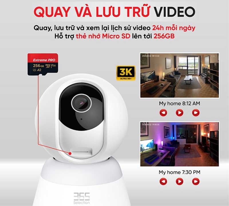 Camera giám sát IP 5MP 365 Selection C2 (hình 8)