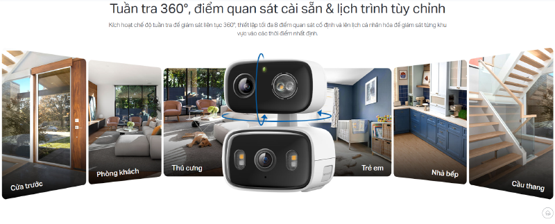 Camera giám sát ngoài trời 3MP TP-Link Tapo Dual C246D - hình 8