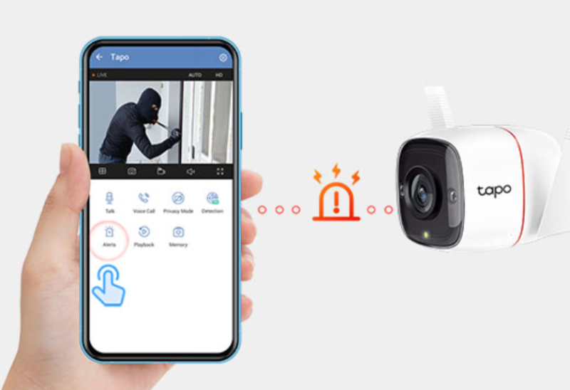 Camera giám sát ngoài trời 3MP TP-Link Tapo TC65 - hình 5