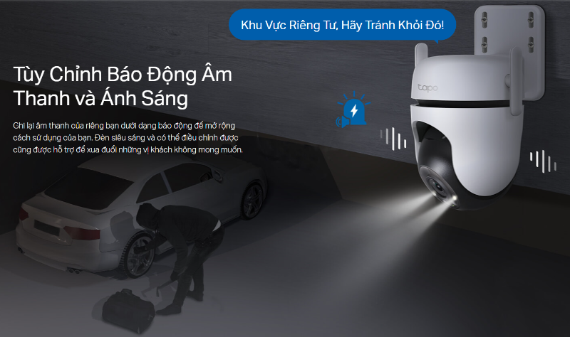 Camera giám sát ngoài trời 4MP TP-Link Tapo C520WS - hình 9