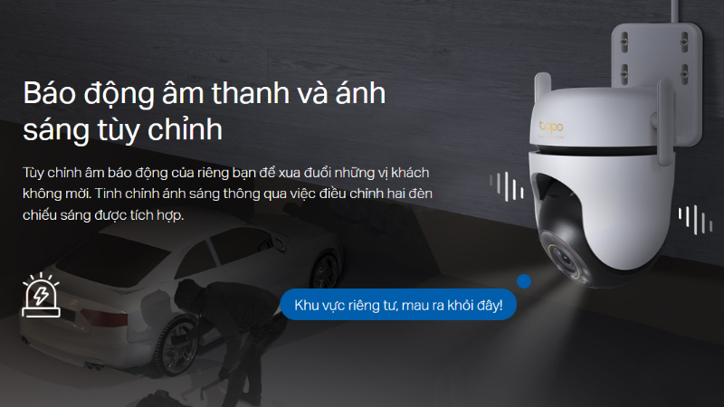 Camera giám sát ngoài trời 5MP TP-Link Tapo C530WS - hình 9