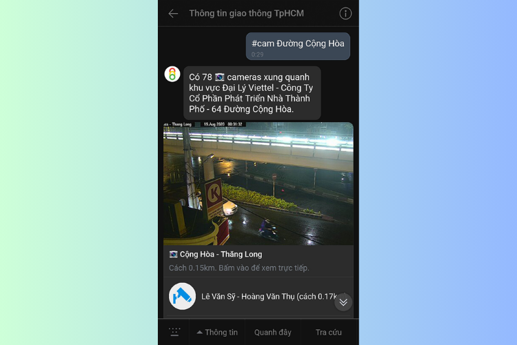camera giao thông sài gòn 14