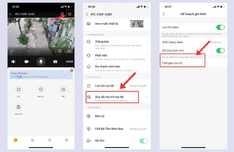 camera IMOU không có bản ghi - hình 4