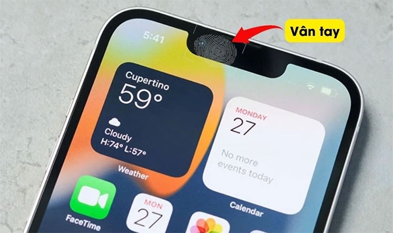 Camera trước iPhone 14 Plus bị mờ hình 2