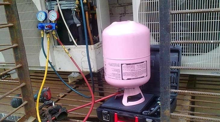 cân cáp tủ lạnh gas r600a 8