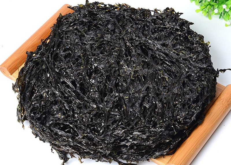 Canh bí đỏ thịt bằm rong biển hình 5