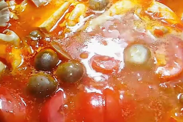 Canh bún chay hình 7