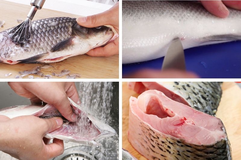 Canh cá nấu dọc mùng kiểu Bắc ảnh 2