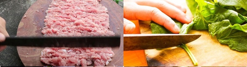 canh cải bó xôi thịt gà 4