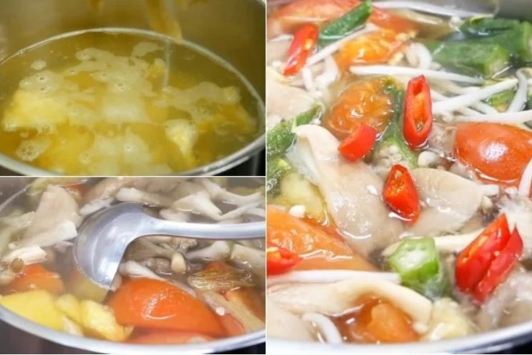 nau canh chua