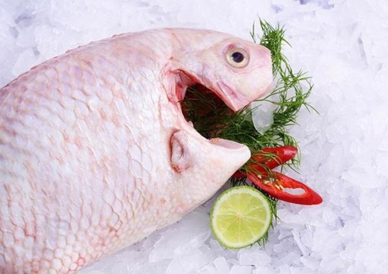 Canh chua đầu cá diêu hồng nấu đậu rồng 3