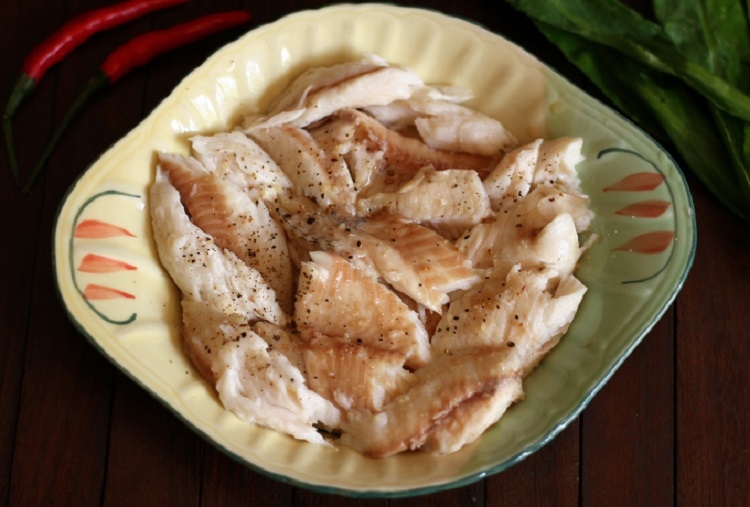canh củ sắn nấu cá quả 2