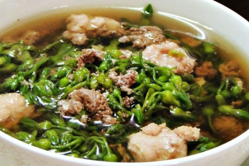 canh cua nấu rau gì? - hình 8