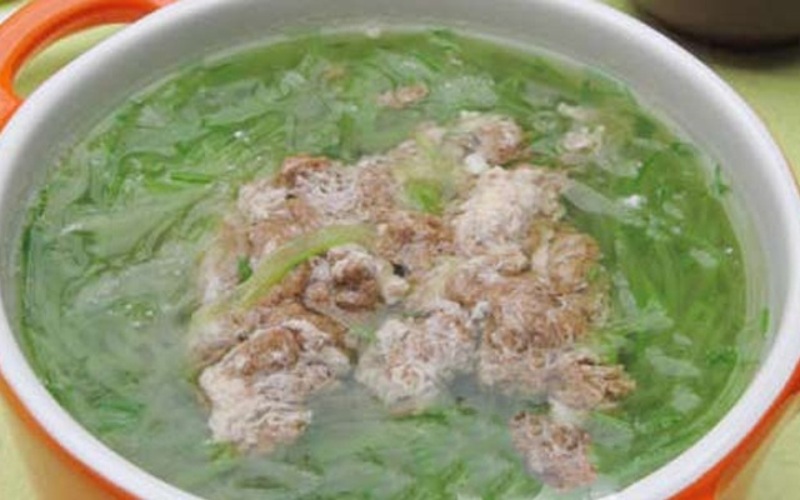 canh cua nấu rau gì? - hình 4