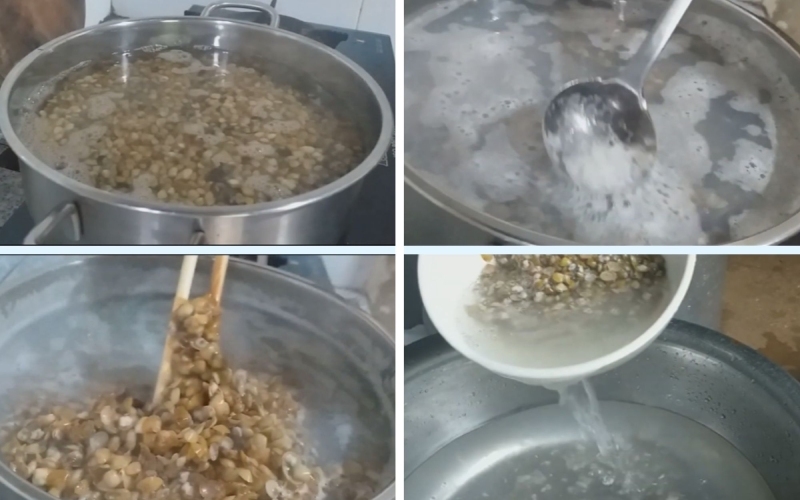 cách làm canh don mồng tơi 4