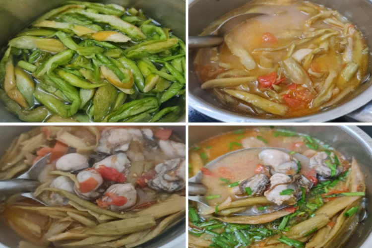 canh hàu dọc mùng 5