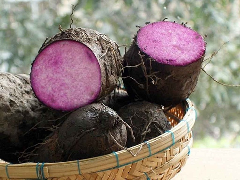 Canh khoai mỡ nấu tôm 1