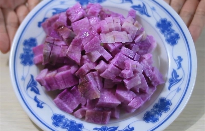 Canh khoai mỡ nấu tôm 5