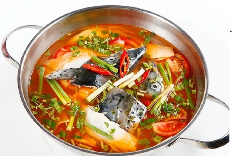 Canh kim chi cá hồi (Hình 1)