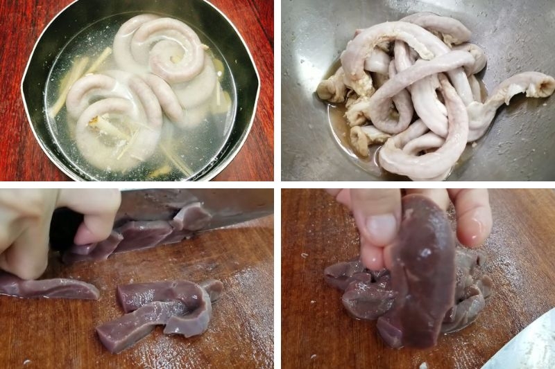 Canh lòng lợn ảnh 2