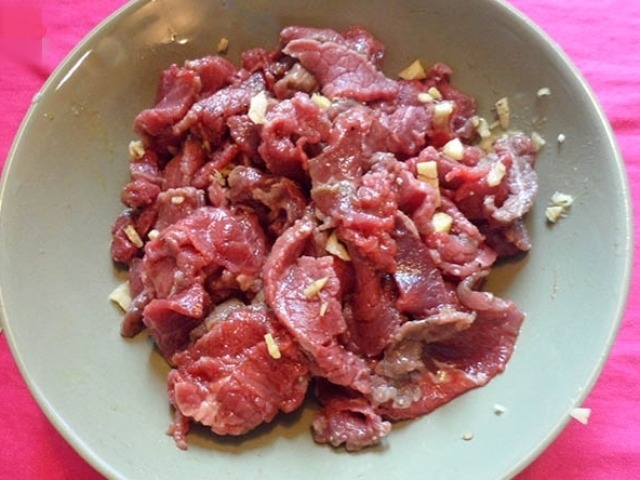 Canh mướp thịt bò hình 5