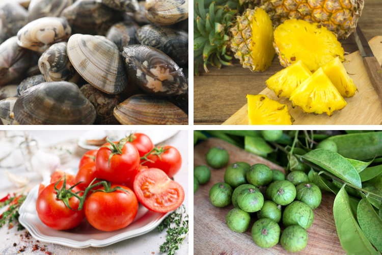 canh ngao nấu dứa hình 2
