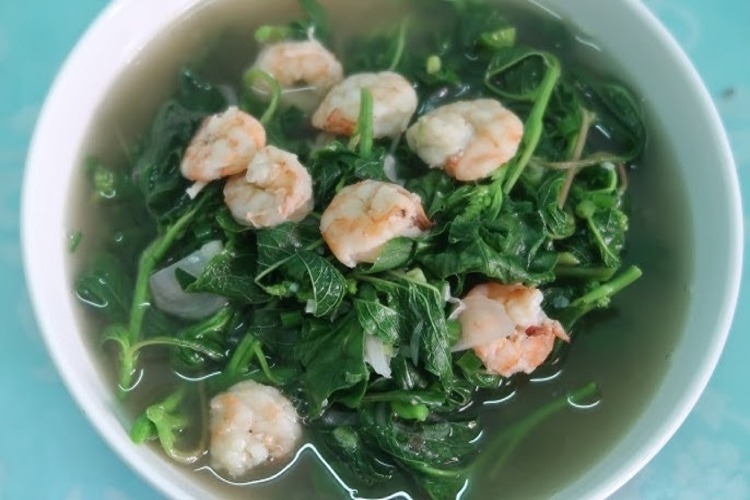 Canh rau đắng nấu tôm – Món canh dân dã đậm chất miền Tây, thanh mát ...