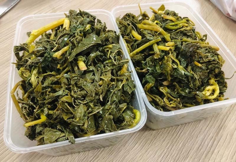 canh rau sắn chua nấu sườn 6
