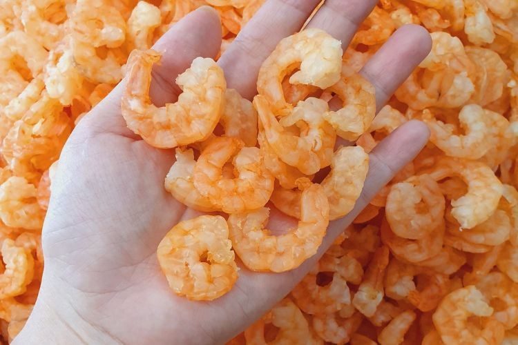 Canh rau tập tàng nấu tôm khô