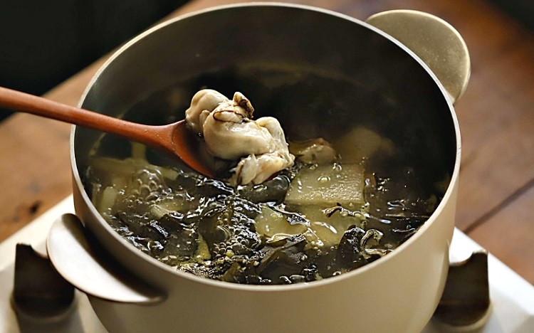 Canh rong biển hàu (Hình 4)