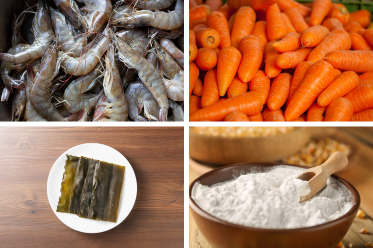 Canh rong biển nấu tôm viên hình 2