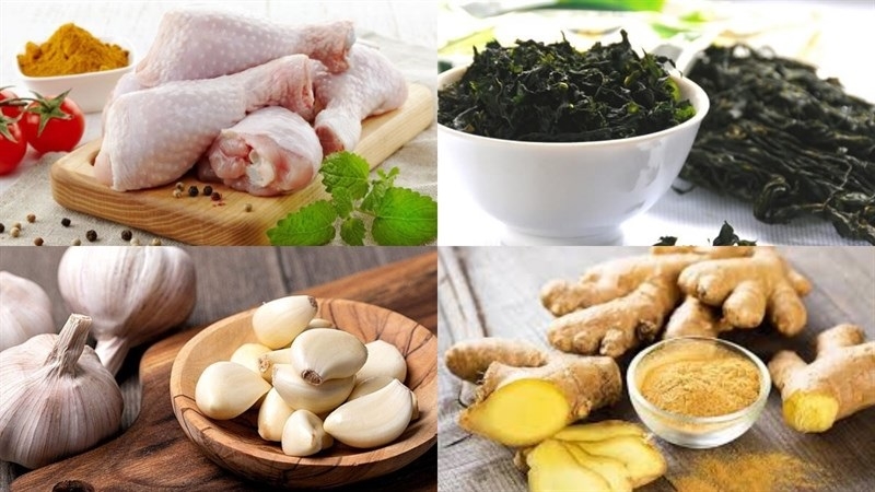 canh rong biển thịt gà 2