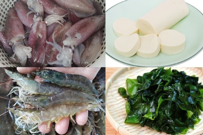 canh rong biển tôm mực hình 4