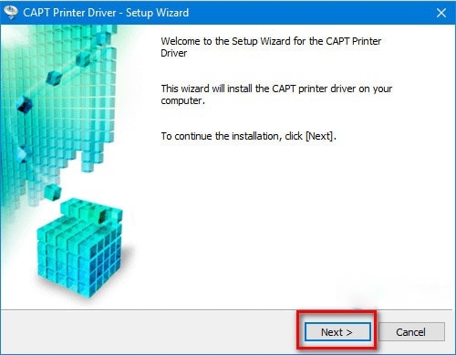 Cách cài đặt Canon 2900 Driver 32bit trên Windows bước 4