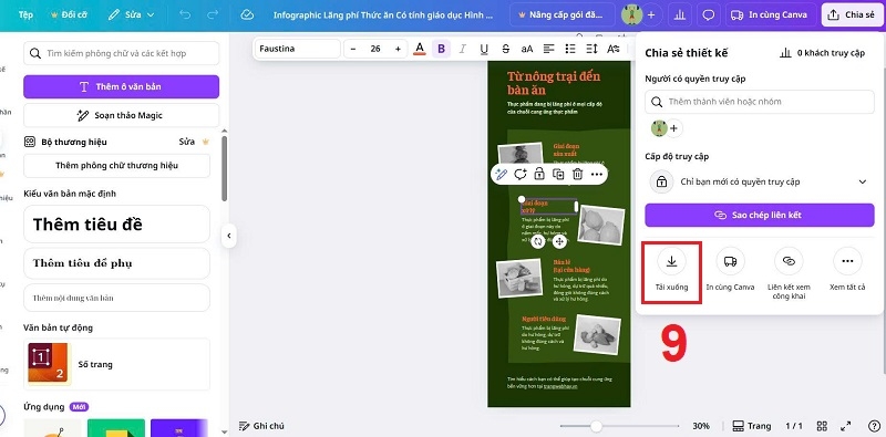 Canva Infographic ảnh 9