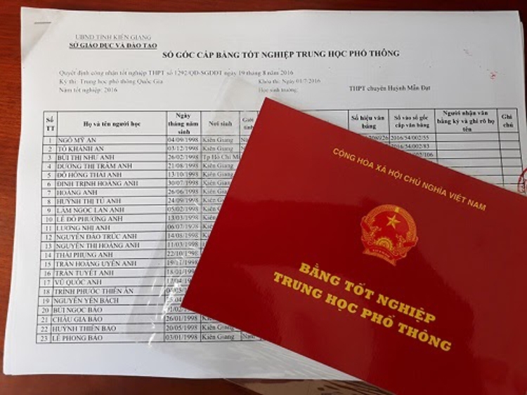 Bằng cấp 3 bị mất có được cấp lại không?