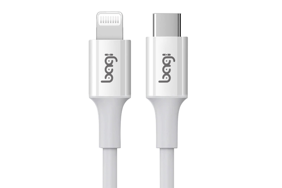 Cáp Sạc Type C To Lightning Bagi Dây Nhựa Tpe 1M