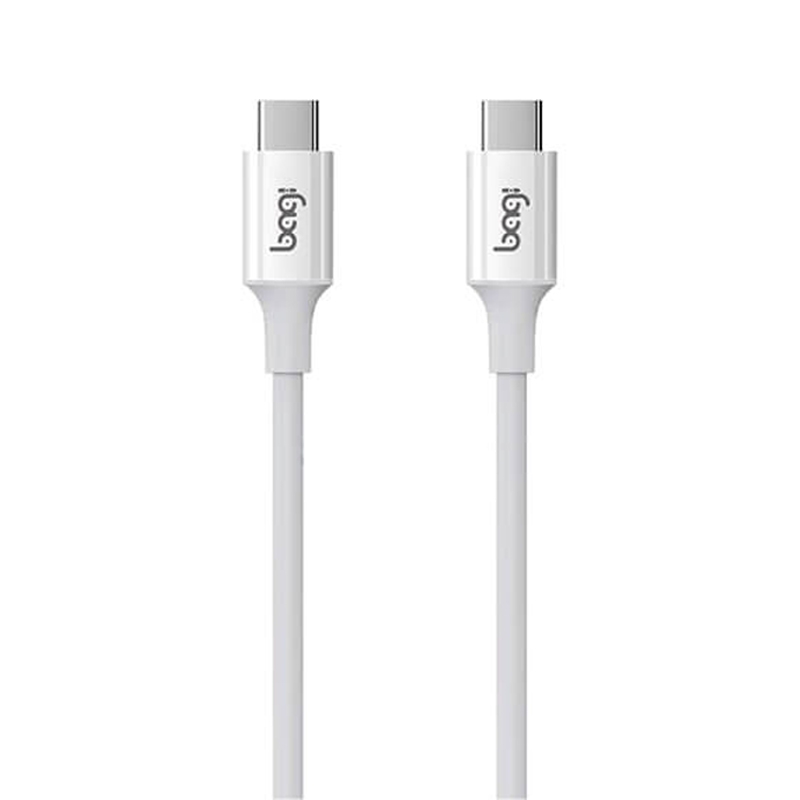 Cáp sạc Type C to Type C Bagi dây nhựa TPE 1m