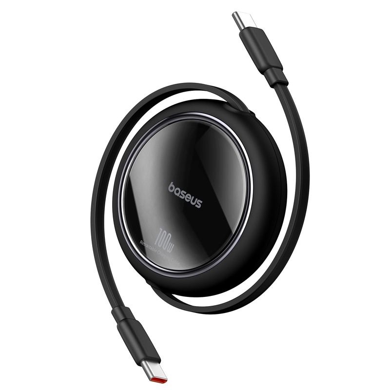 Cáp Usb - C To Usb - C Free2Draw Mini Retractable 100W 1M Baseus