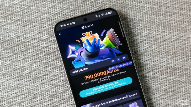 cach thuc thanh toan cho capcut pro