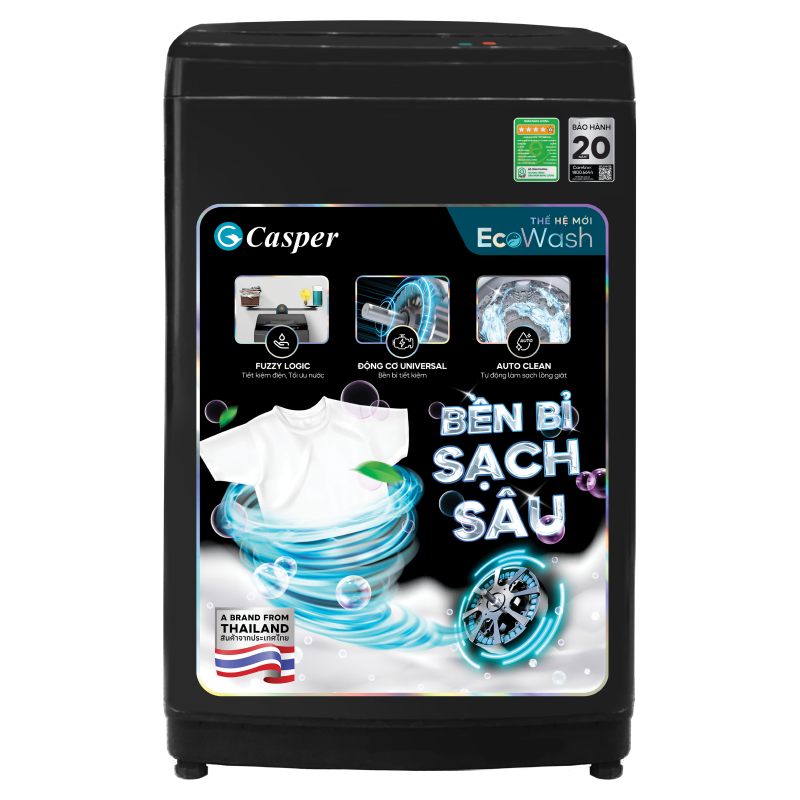 Máy Giặt Cửa Trên Casper Inverter 10Kg Wt - 10Nb3